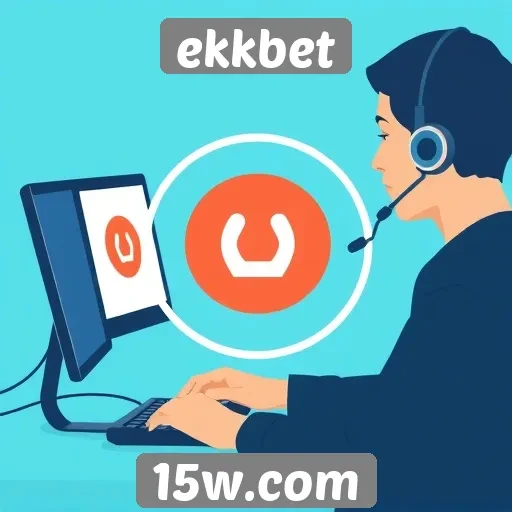 Suporte ao cliente no site ekkbet