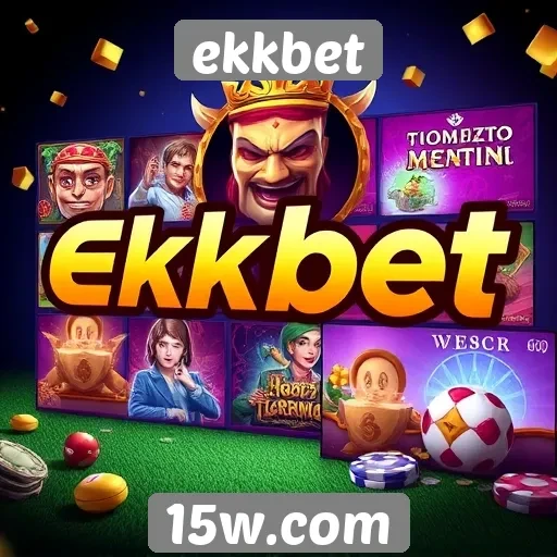 Ekkbet se destaca por sua variedade de jogos disponíveis