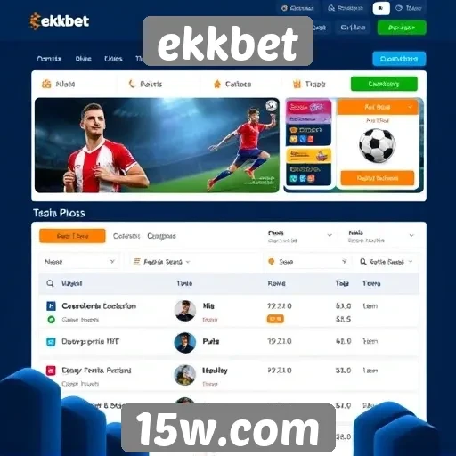 Análise das funcionalidades do site de jogos ekkbet
