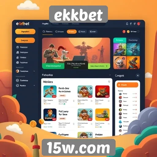 Interface amigável melhora experiência dos jogadores na ekkbet